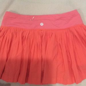 Neon Lululemon Skort